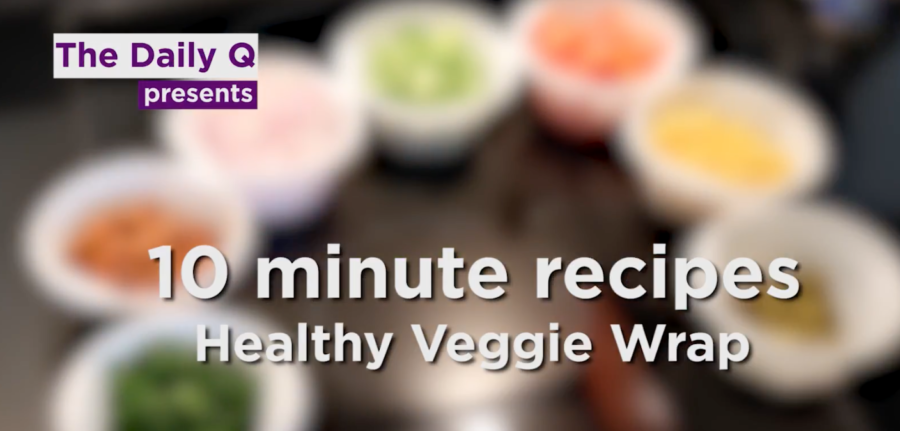 Quick Recipe: Healthy veggie wrap